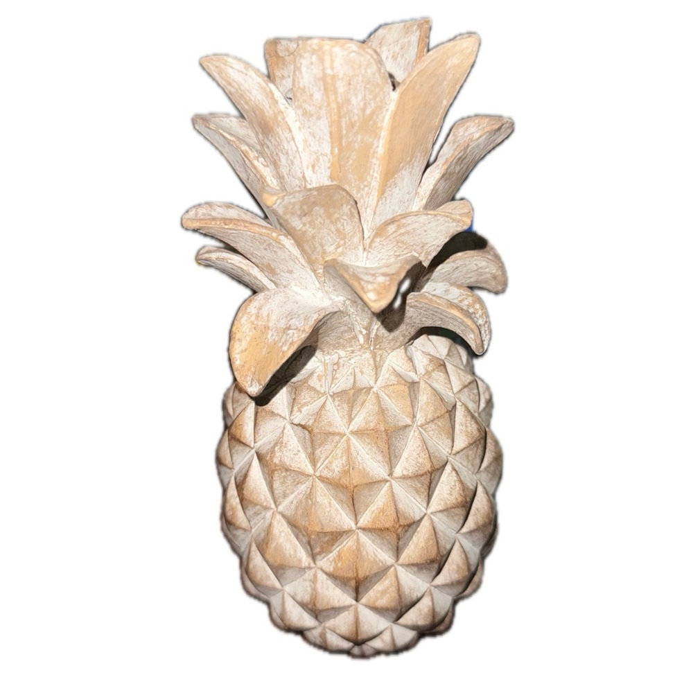 Ceramic Pineapple Taper Candle Holder Decor